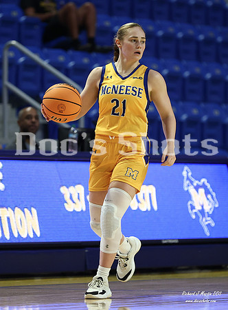 McNeese Cowgirlss Basketball Game with U. of Bible Studies 2024