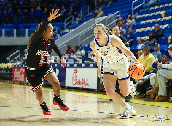 McNeese Cowgirlss Basketball Game with Nicholls 2025