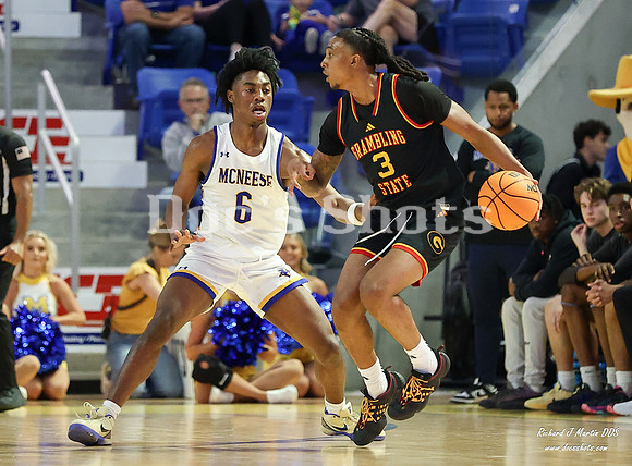 McNeese Cowboys Basketball Game with Grambling 2025