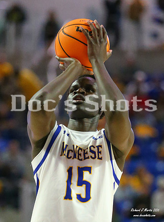 McNeese Cowboys Basketball Game with ULL 2025