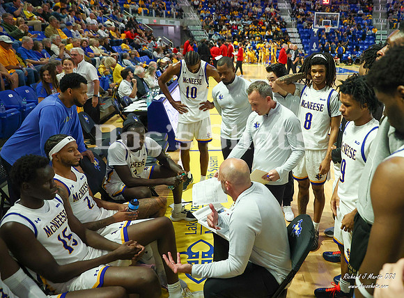 McNeese Cowboys Basketball Game with ULL 2025