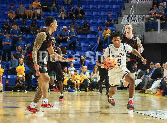 McNeese Cowboys Basketball Game with ULL 2025