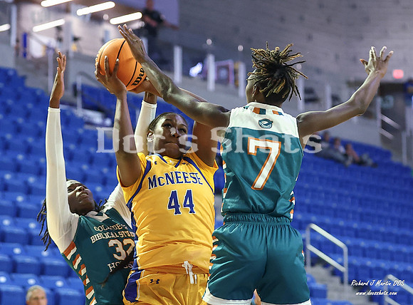 McNeese Cowgirlss Basketball Game with U. of Bible Studies 2024