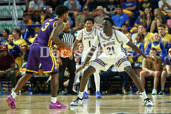 McNeese Cowboys Exhibition Basketball Game with LSU 2026