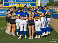 McNeese Cowgirl Softball vs ULL Game  2024
