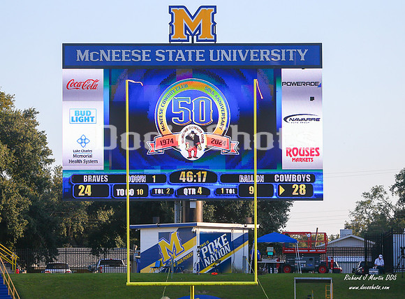 McNeese vs Alcorn Football Game 2024