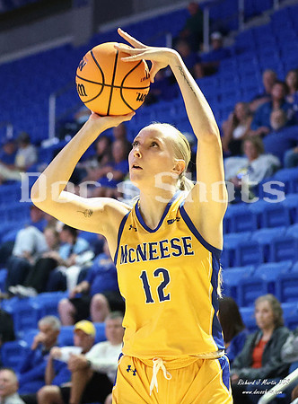 McNeese Cowgirlss Basketball Game with U. of Bible Studies 2024