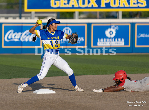 McNeese Cowgirl Softball vs ULL Game  2024