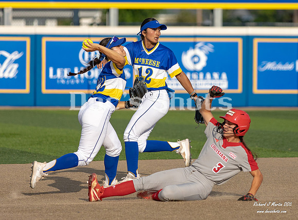 McNeese Cowgirl Softball vs ULL Game  2024