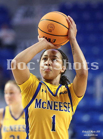 McNeese Cowgirlss Basketball Game with U. of Bible Studies 2024