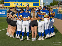 McNeese Cowgirl Softball vs ULL Game  2024