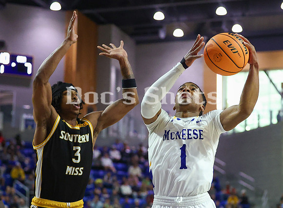 McNeese Cowboys Basketball Game with Southern Miss 2023