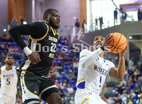 McNeese Cowboys Basketball Game with Southern Miss 2023