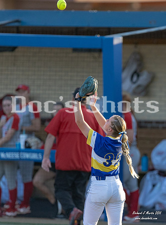 McNeese Cowgirl Softball vs ULL Game  2024