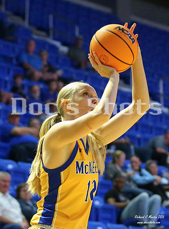 McNeese Cowgirlss Basketball Game with U. of Bible Studies 2024