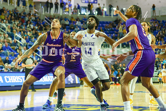McNeese Cowboys Basketball Game with NSU 2024