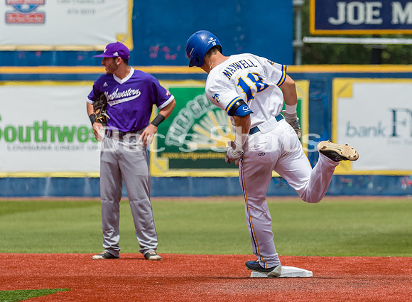 Northwestern St Baseball Game  3 2018