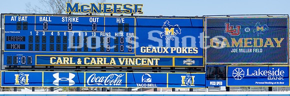 McNeese Cowgirl Softball vs Lamar 2024
