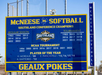 McNeese Cowgirl Softball vs Lamar 2024