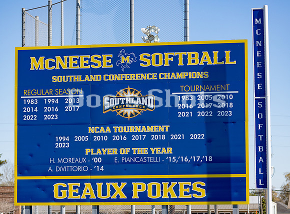 McNeese Cowgirl Softball vs Lamar 2024