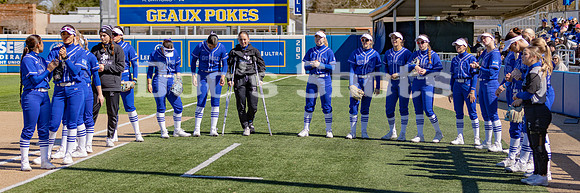 McNeese Cowgirl Softball vs Lamar 2024