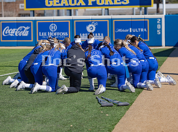 McNeese Cowgirl Softball vs Lamar 2024