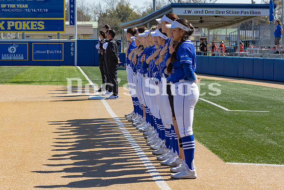 McNeese Cowgirl Softball vs Niagara 2024
