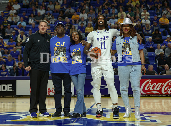 McNeese Cowboys Basketball Game with HCU 2024