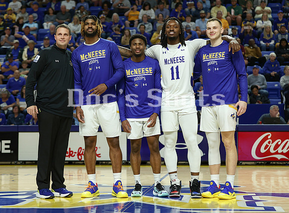 McNeese Cowboys Basketball Game with HCU 2024