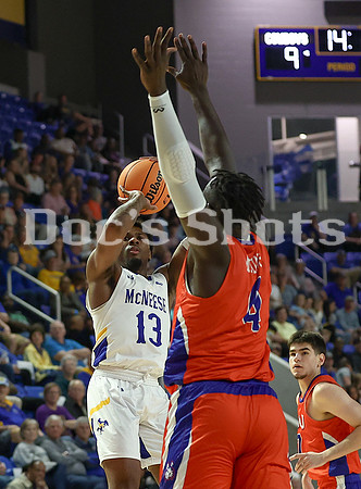 McNeese Cowboys Basketball Game with HCU 2024
