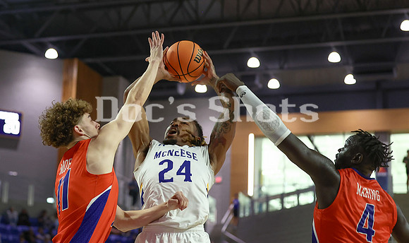 McNeese Cowboys Basketball Game with HCU 2024