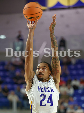 McNeese Cowboys Basketball Game with HCU 2024