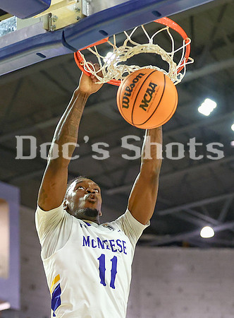 McNeese Cowboys Basketball Game with HCU 2024