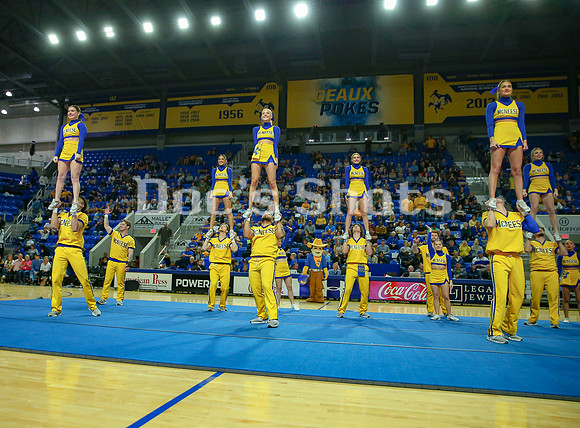 McNeese Cowboys Basketball Game with HCU 2024