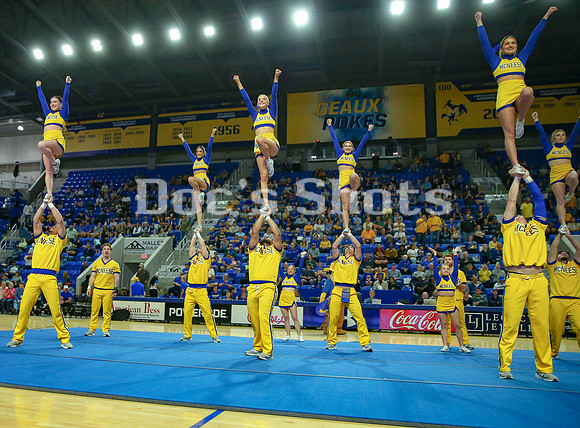 McNeese Cowboys Basketball Game with HCU 2024