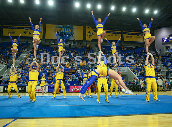 McNeese Cowboys Basketball Game with HCU 2024