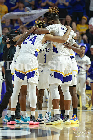 McNeese Cowboys Basketball Game with Lamar in the SLC Tournament