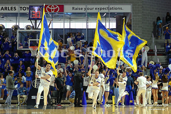 McNeese Cowboys Basketball Game with Lamar in the SLC Tournament