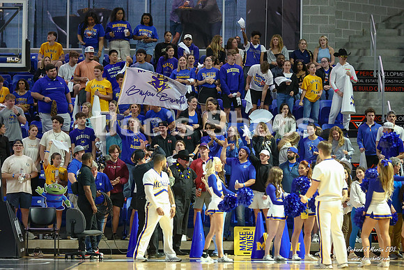 McNeese Cowboys Basketball Game with Lamar in the SLC Tournament
