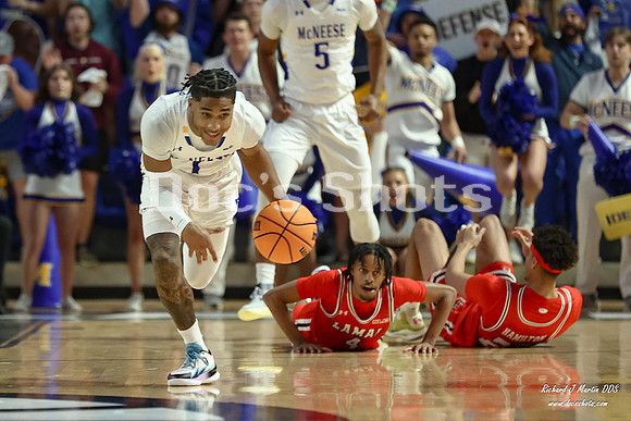 McNeese Cowboys Basketball Game with Lamar in the SLC Tournament