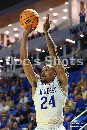 McNeese Cowboys Basketball Game with Lamar in the SLC Tournament