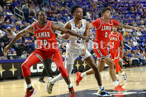 McNeese Cowboys Basketball Game with Lamar in the SLC Tournament