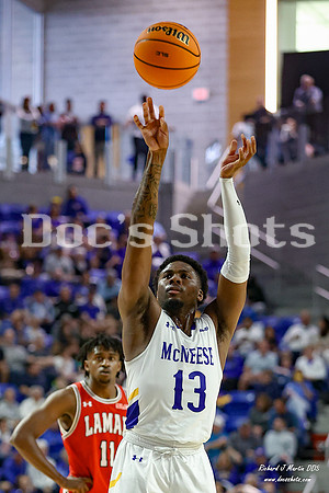 McNeese Cowboys Basketball Game with Lamar in the SLC Tournament