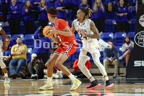McNeese Cowboys Basketball Game with Lamar in the SLC Tournament