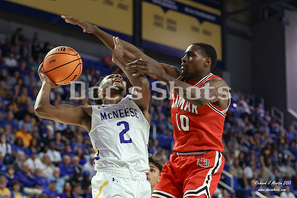 McNeese Cowboys Basketball Game with Lamar in the SLC Tournament