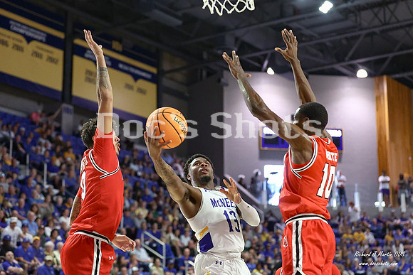 McNeese Cowboys Basketball Game with Lamar in the SLC Tournament