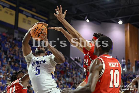 McNeese Cowboys Basketball Game with Lamar in the SLC Tournament