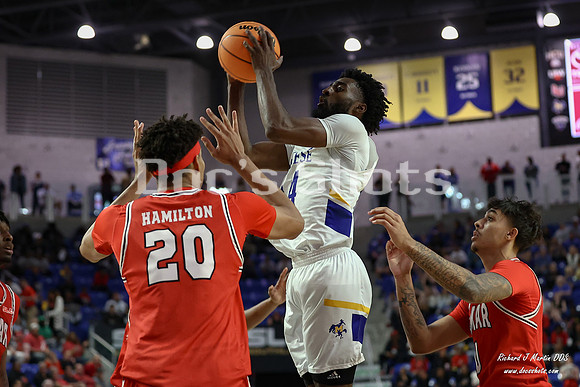 McNeese Cowboys Basketball Game with Lamar in the SLC Tournament