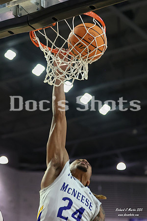 McNeese Cowboys Basketball Game with Lamar in the SLC Tournament