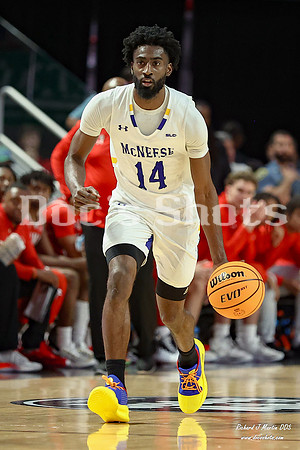 McNeese Cowboys Basketball Game with Lamar in the SLC Tournament